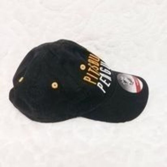 NHL Pittsburgh Penguins Hat  My First Cap Black Slouch Flex Fit Youth OSFM New - Picture 5 of 7